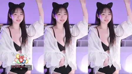 AfreecaTV温温加特林伴奏热舞20250223舞蹈剪辑